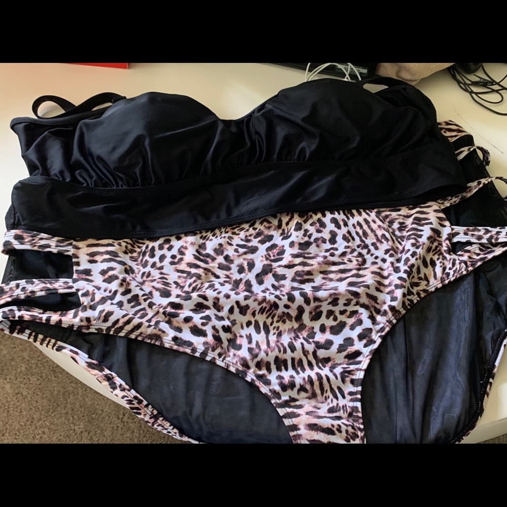 Torrid leopard two piece